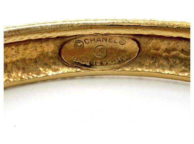 Timeless Bracciale Chanel Vintage placcato oro D'oro - vista 3