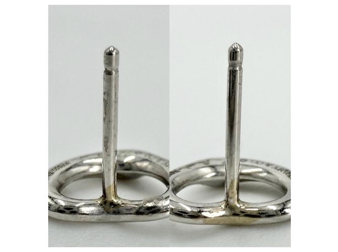 Orecchini a lobo Elsa Peretti Open Heart di Tiffany & Co. - vista 3