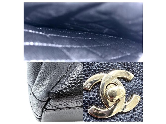 Borsa a mano matelassé da donna Chanel Nero - vista 6