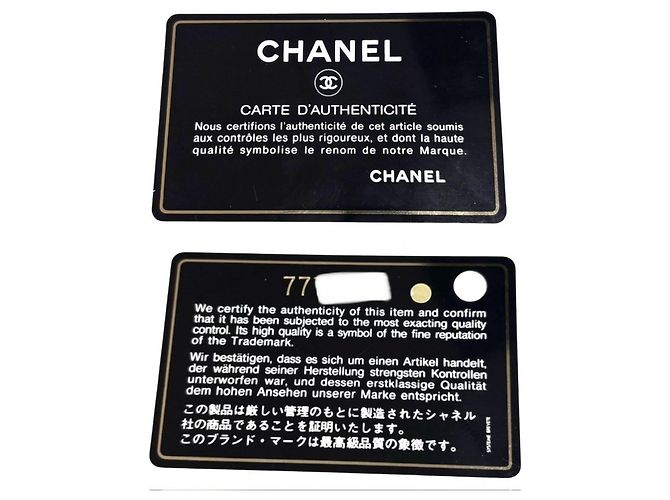 Borsa a mano matelassé da donna Chanel Nero - vista 8