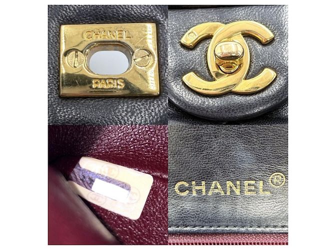 Timeless Borsa a Spalla Chanel Mini Matelasse Nero - vista 5