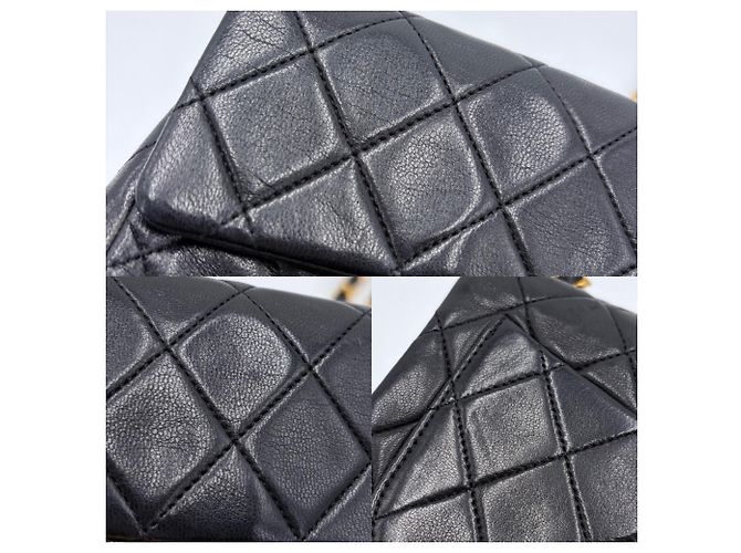 Timeless Borsa a Spalla Chanel Mini Matelasse Nero - vista 7
