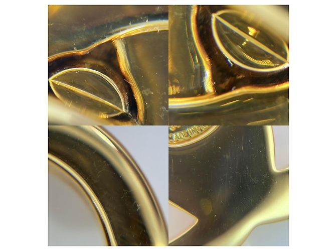 Spilla Chanel placcata oro D'oro - vista 5