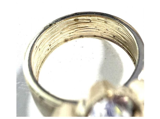 Anello Chanel placcato oro da donna - vista 7