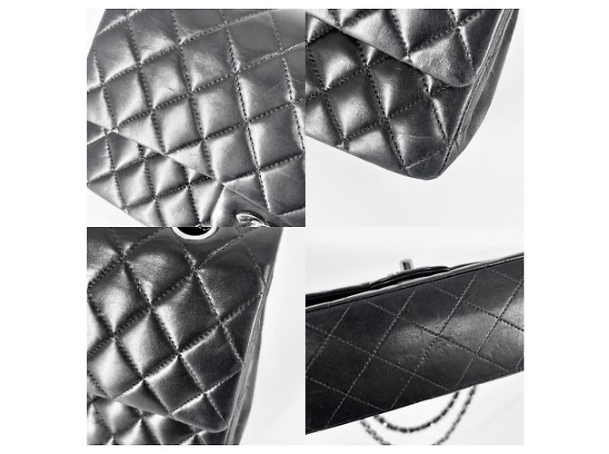 Borsa a Spalla Chanel Matelasse 25 Blu navy - vista 9