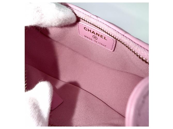 Borsa a tracolla mini hobo matelassé da donna Chanel Rosa - vista 4