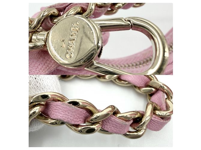Borsa a tracolla mini hobo matelassé da donna Chanel Rosa - vista 9
