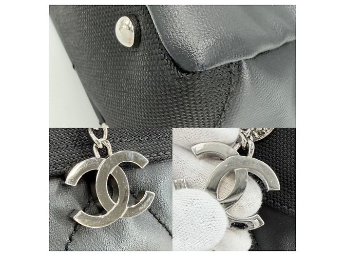 Borsa Tote Chanel Paris Biarritz PM Nero - vista 6