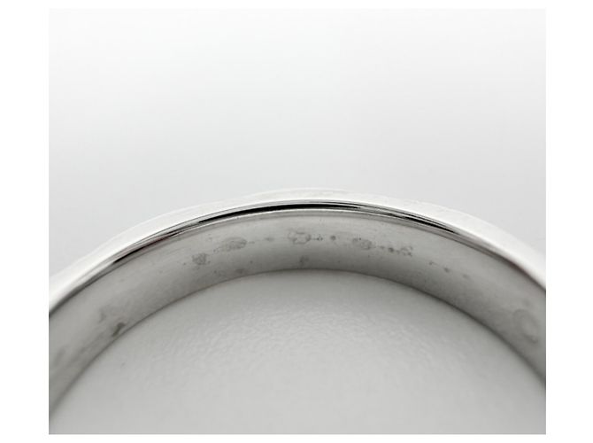 Anello Matelassé Chanel in oro bianco 18K - vista 5