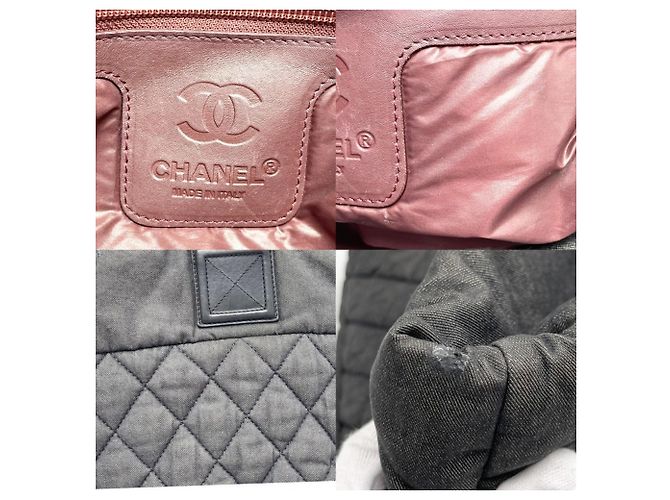 Borsa Tote Reversibile Chanel Women's Coco Cocoon PM Marrone Bordò - vista 10