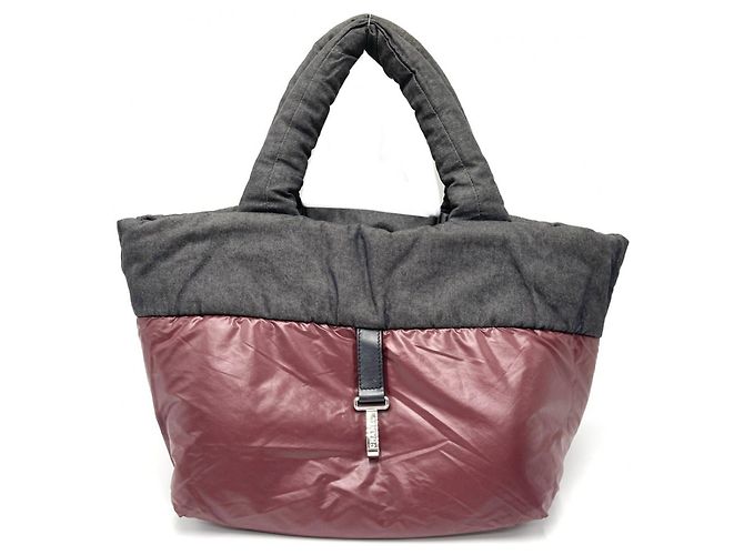 Borsa Tote Reversibile Chanel Women's Coco Cocoon PM Marrone Bordò - vista 4