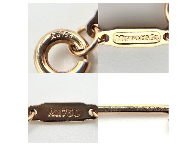 Collana con pendente a chiave intrecciata in oro rosa 18K da donna Tiffany & Co. - vista 6