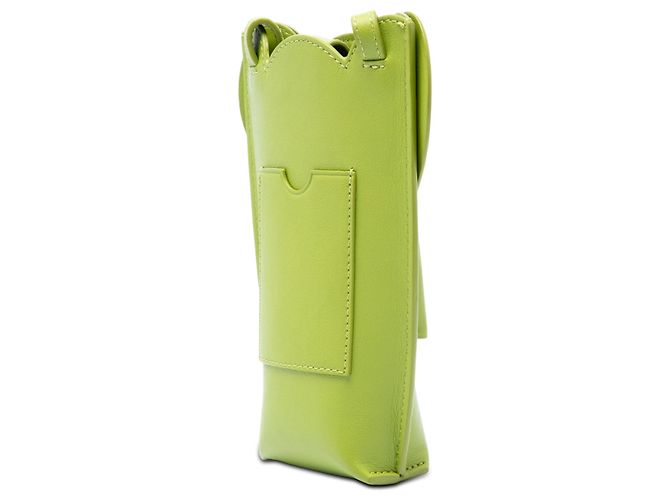 Borsa a tracolla Elephant in pelle verde LOEWE Verde chiaro - vista 2