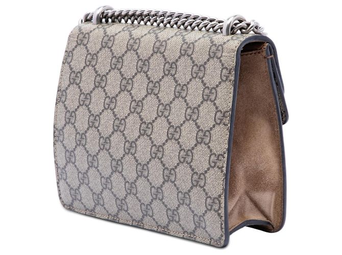 Gucci Beige Small GG Supreme Dionysus Crossbody - vue 2