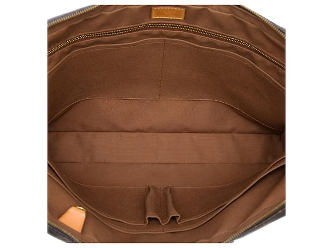 Louis Vuitton Marrone Monogram Porte Documents Voyage - vista 4