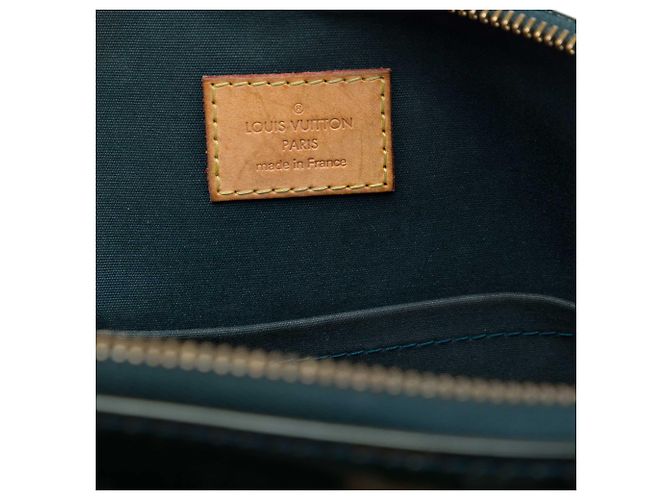 Louis Vuitton Green Monogram Vernis Bellevue GM Verde Verde scuro - vista 5