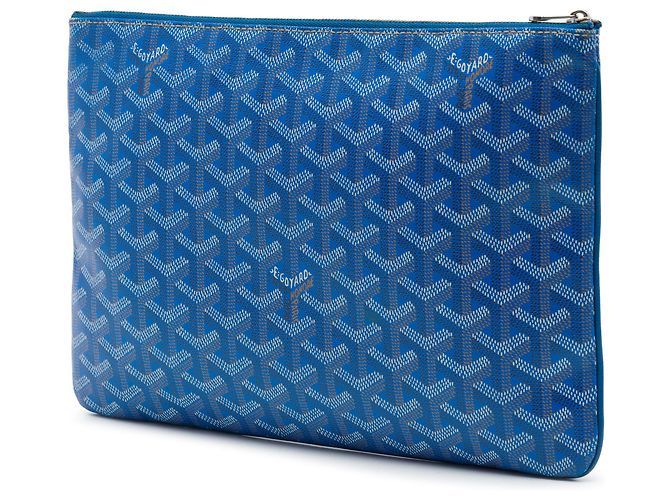 Goyard Blue Goyardine Senat MM - vista 2