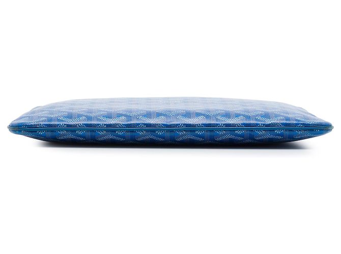 Goyard Blue Goyardine Senat MM - vista 3