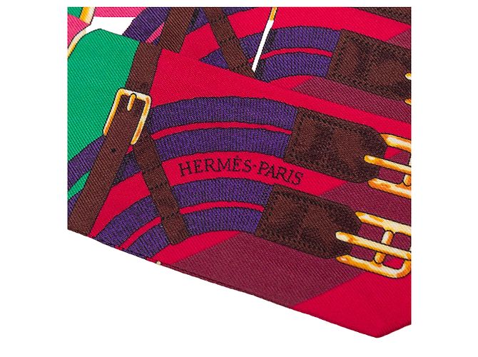 Sciarpa in seta Twilly Hermès Pink Mors a Jouets Rosa - vista 2