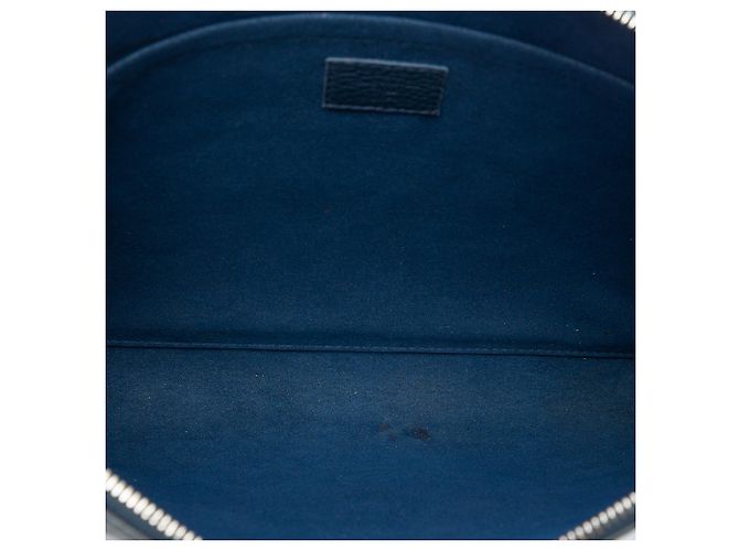 Louis Vuitton Pochette Jour GM in pelle Taurillon blu - vista 4
