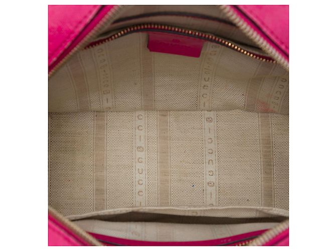 Bolso Gucci de piel de becerro brillante rosa con diamantes - vista 4