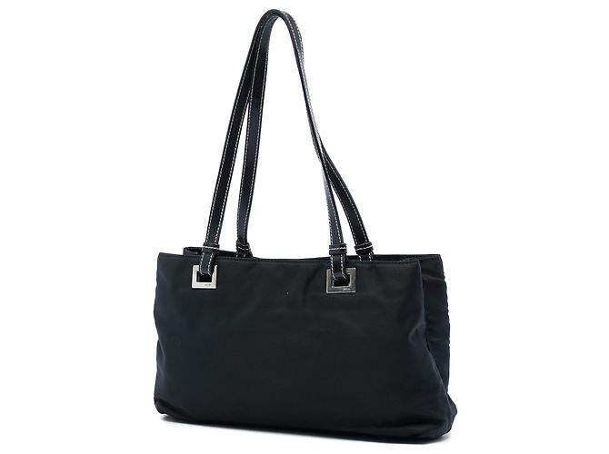 Tote in Tessuto nero Prada - vista 2