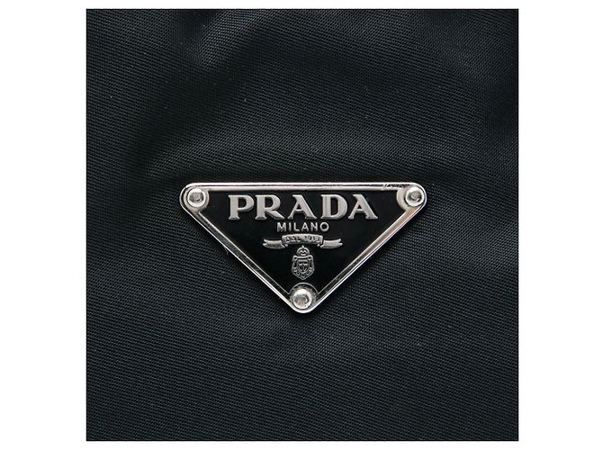 Tote in Tessuto nero Prada - vista 5