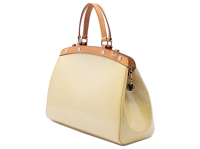 Louis Vuitton Beige Monogram Vernis Brea MM - vista 2