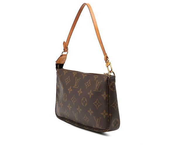 Louis Vuitton Pochette Accessoires Monogram Marrone - vista 2