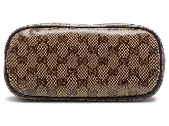 Borsa Gucci Beige Mini GG Crystal Dome - vista 3