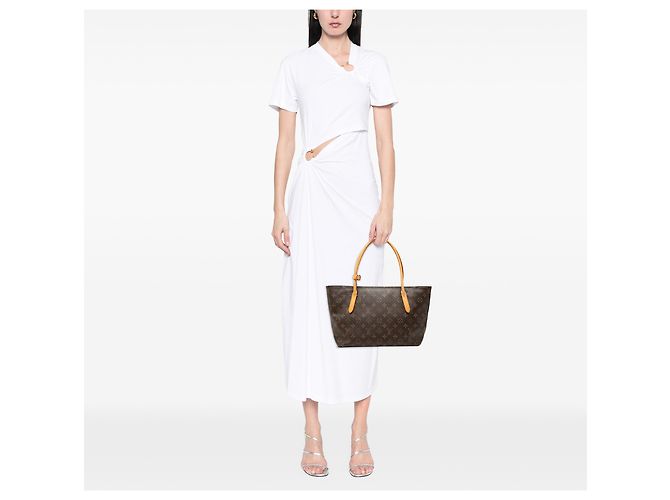 Louis Vuitton Marrone Monogram Raspail PM - vista 6
