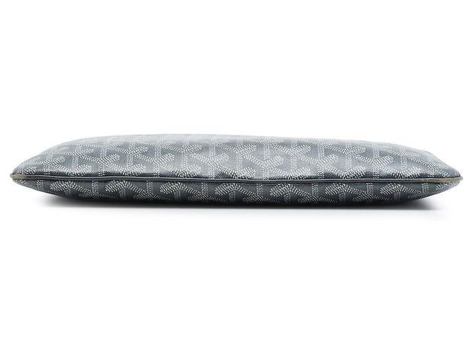 Goyard Gray Goyardine Senat MM Marrone - vista 3