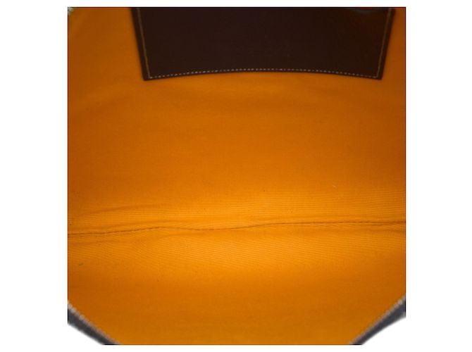 Goyard Gray Goyardine Senat MM Marrone - vista 4