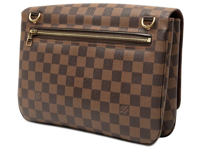 Louis Vuitton Marrone Damier Ebene Hoxton GM - vista 2