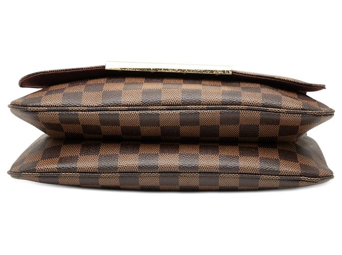 Louis Vuitton Marrone Damier Ebene Hoxton GM - vista 3