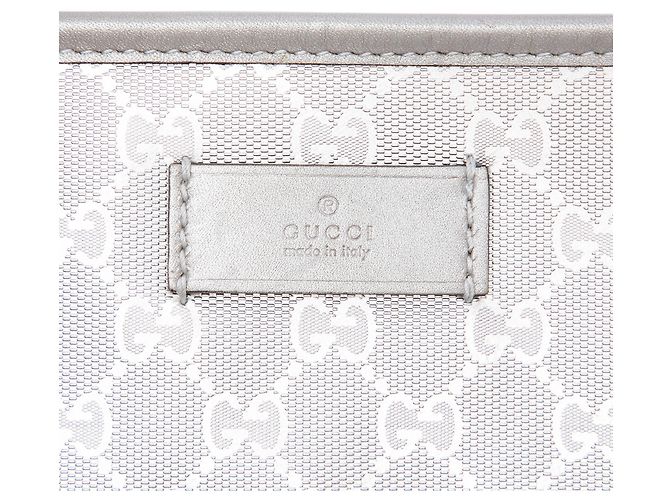 Tote Gucci Silver Large GG Imprimé Argento - vista 5