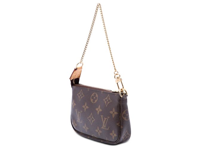 Louis Vuitton Marrone Monogram Mini Pochette Accessoires - vista 2