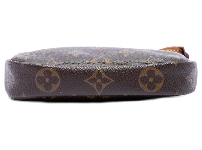 Louis Vuitton Marrone Monogram Mini Pochette Accessoires - vista 3