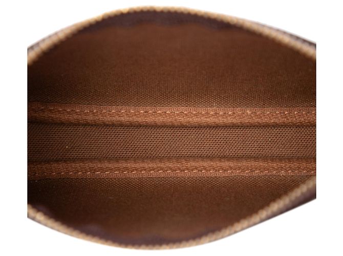 Louis Vuitton Marrone Monogram Mini Pochette Accessoires - vista 4