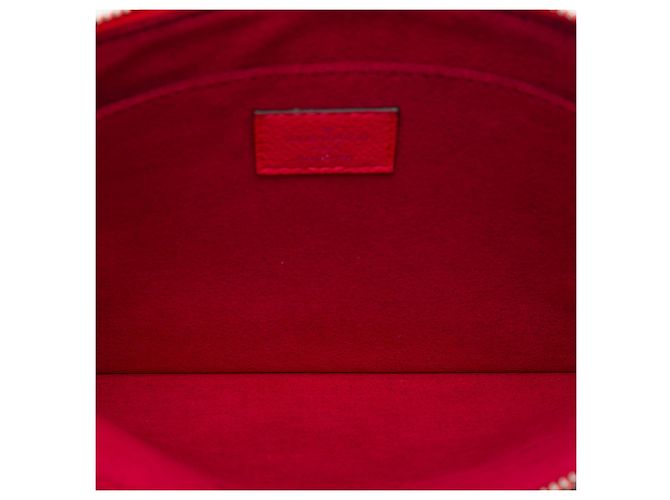 Louis Vuitton Pochette Jour PM en piel Taurillon rojo Roja - vista 4