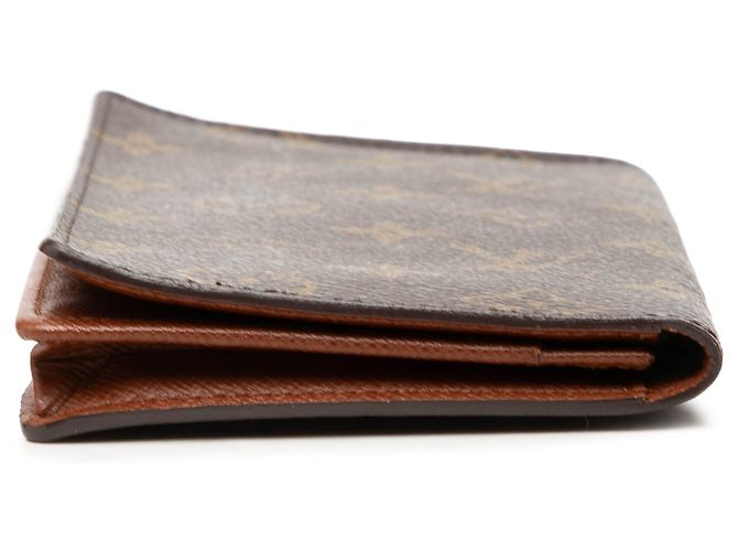 Louis Vuitton Brown Monogram Brazza Wallet - view 3