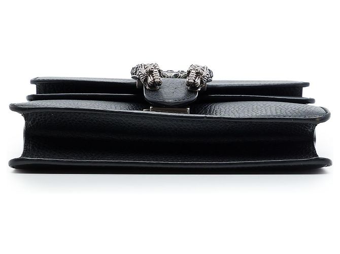 Gucci Dionysus tracolla piccola in vitello nero - vista 3