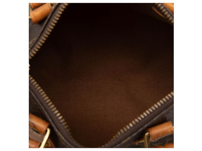 Louis Vuitton Brown Monogram Mini Speedy HL - view 4