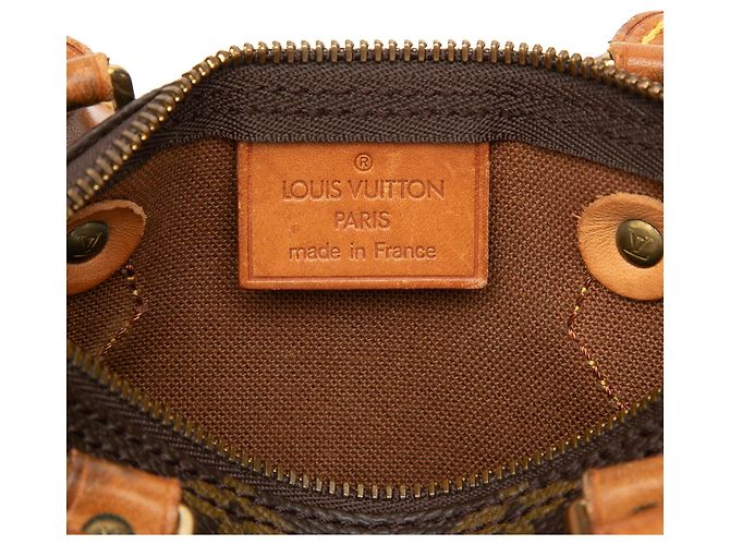 Louis Vuitton Brown Monogram Mini Speedy HL - view 5
