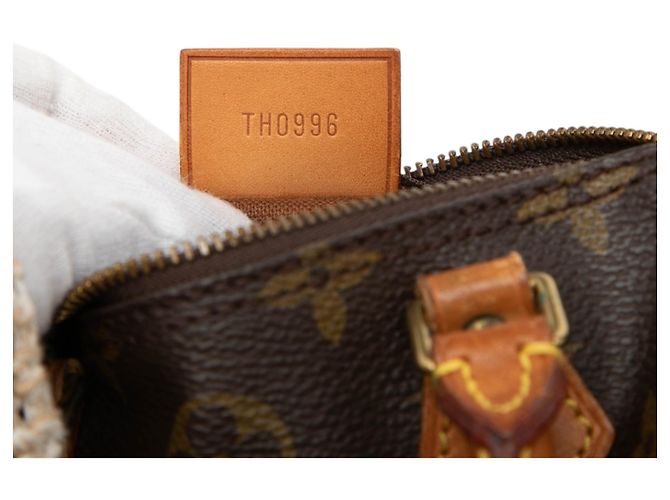 Louis Vuitton Brown Monogram Mini Speedy HL - view 6