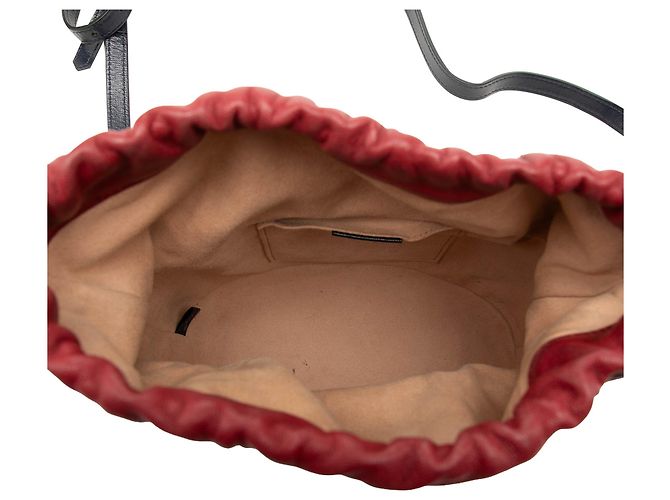 Horsebit 1955 Borsa bucket Gucci 1955 Horsebit in pelle di vitello nera Nero - vista 4