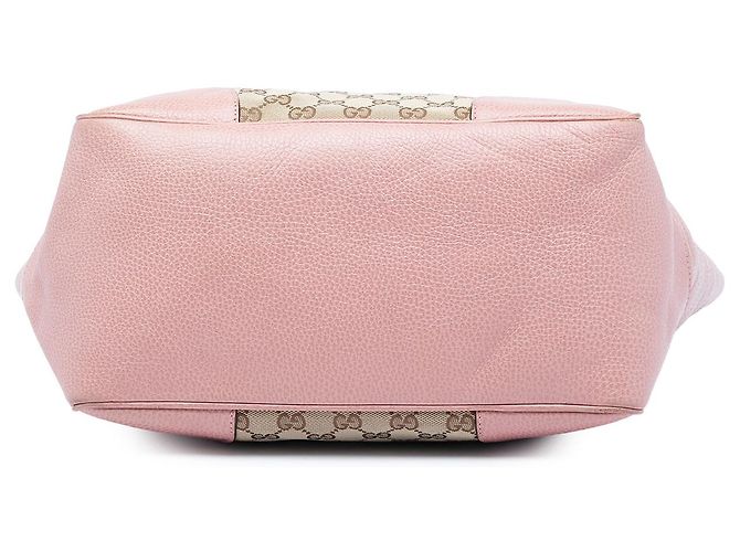 Gucci Bree Zip-Tote aus beigem GG Canvas - Ansicht 3