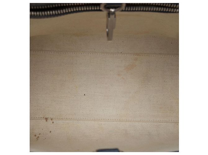 Tote Gucci Beige Small GG Supreme Interlocking G Blu navy - vista 4