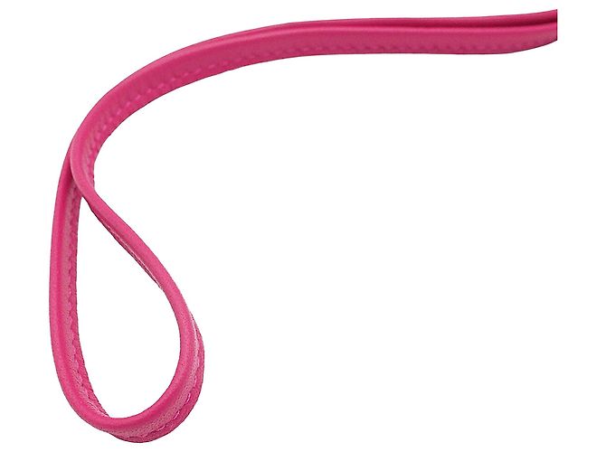 Charm per borsa Hermès Pink Milo agnello GriGri Rodeo PM Rosa - vista 8