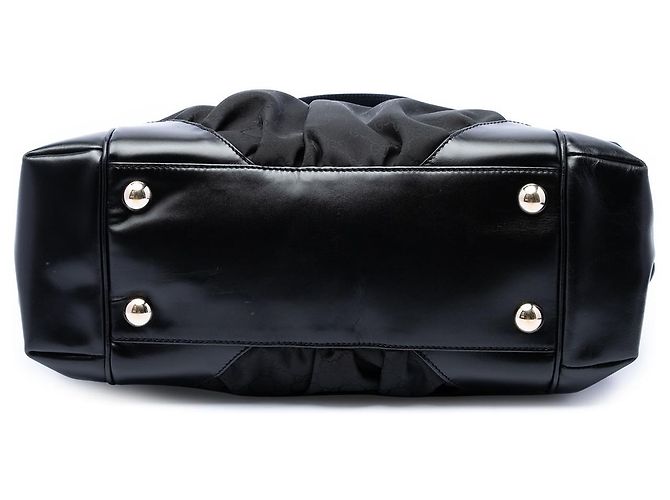 Tote Full Moon in nylon GG nero Gucci - vista 3